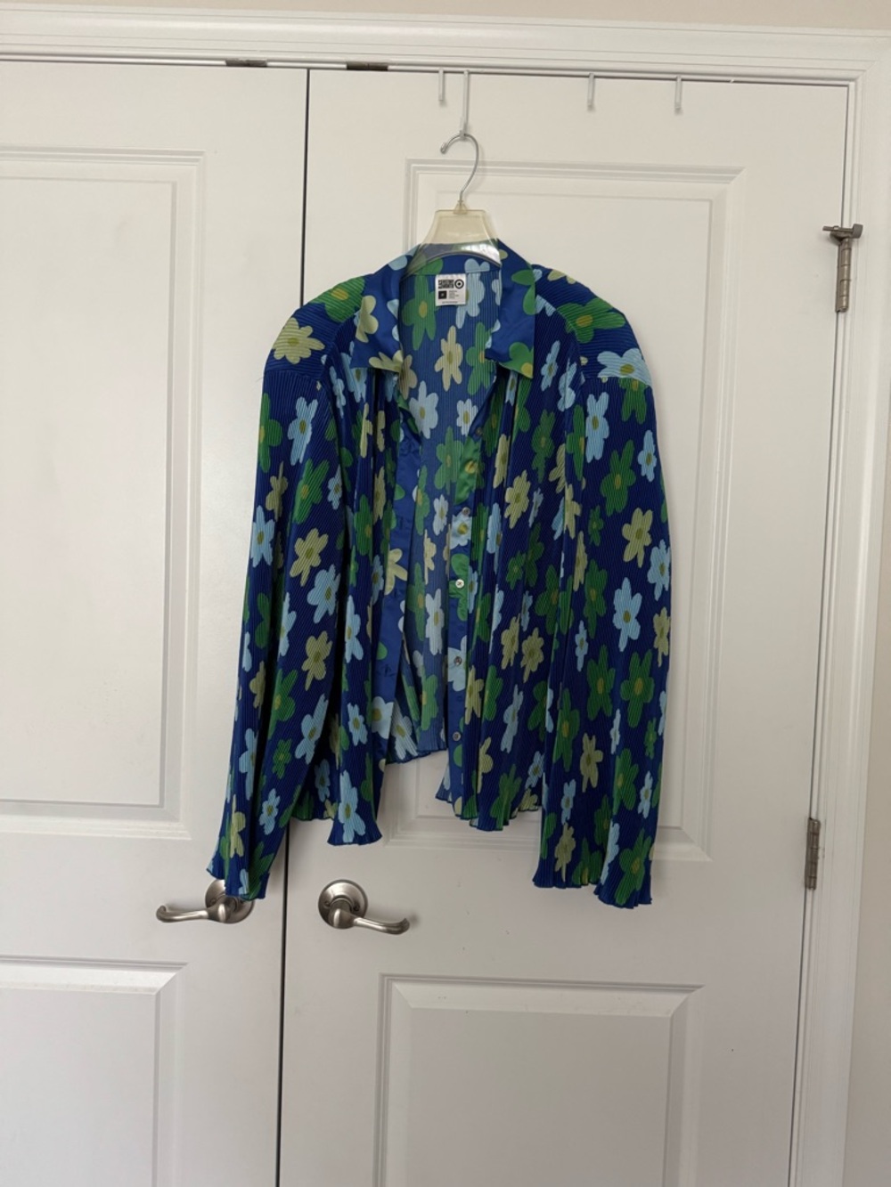 Target Black History Month Floral Button-Up Blouse size 2xl
